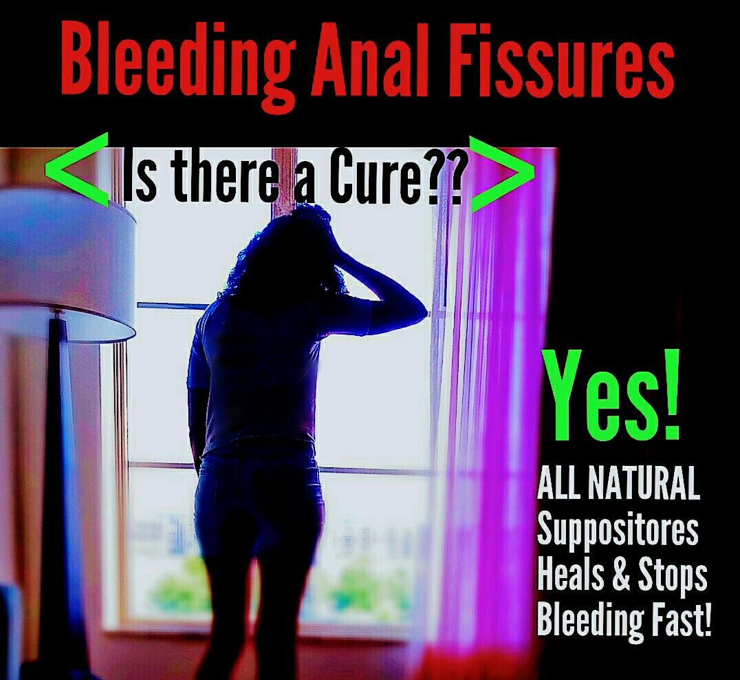 Female with anal fissures